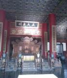 The throne in the Palace of Heavenly Purity