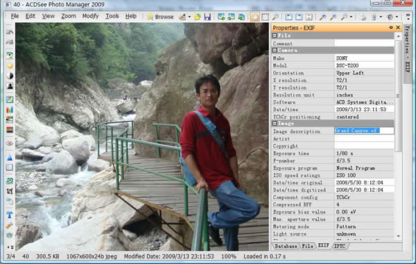 Store you own information into JPEG